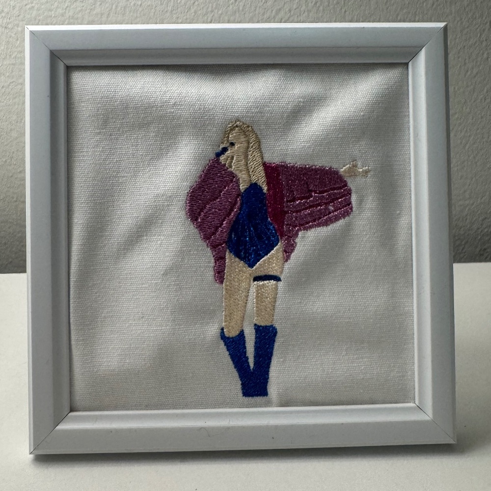 Karma Tour Live Embroidered Picture Frame Decor | Concert Music Wall Art - Picture 1 of 1